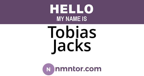 Tobias Jacks