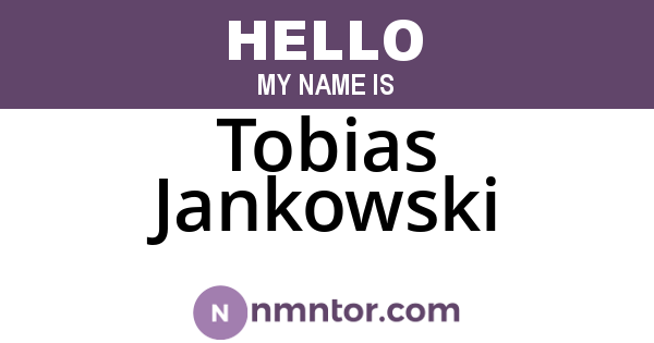 Tobias Jankowski