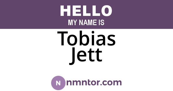 Tobias Jett