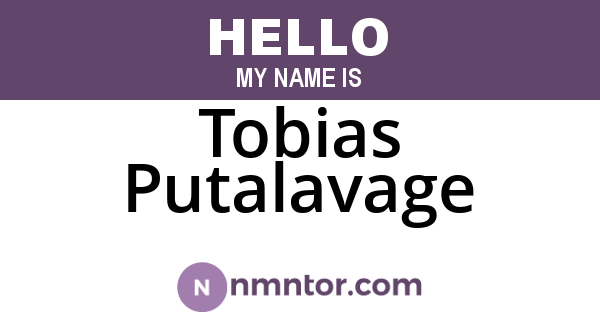 Tobias Putalavage