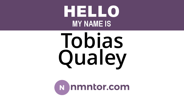 Tobias Qualey