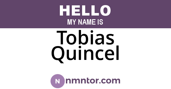 Tobias Quincel