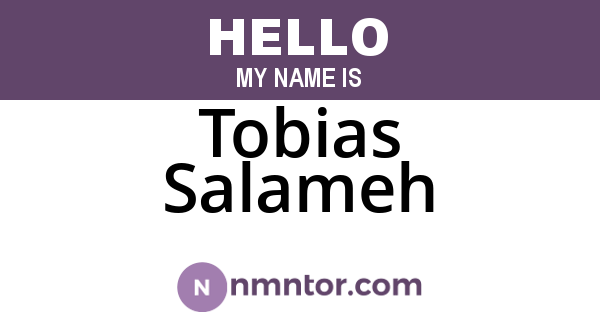 Tobias Salameh