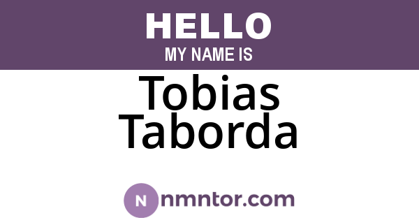 Tobias Taborda