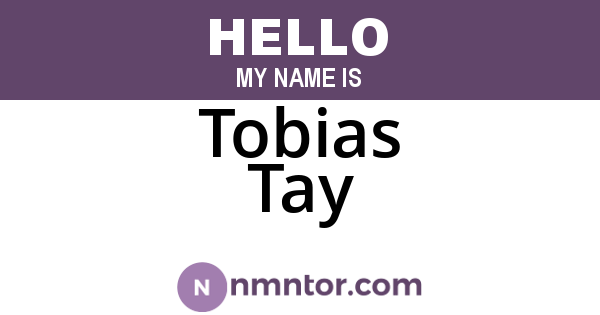Tobias Tay