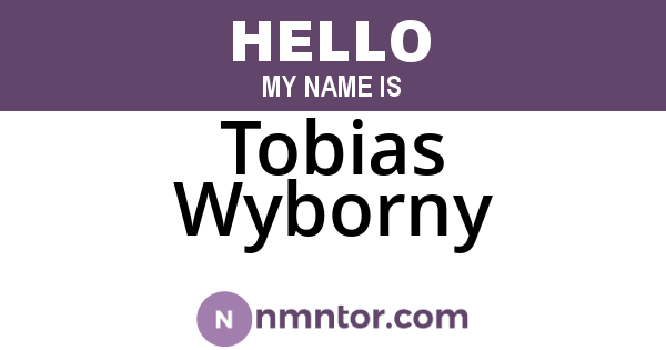 Tobias Wyborny