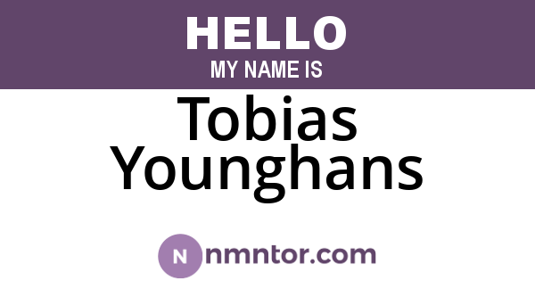 Tobias Younghans