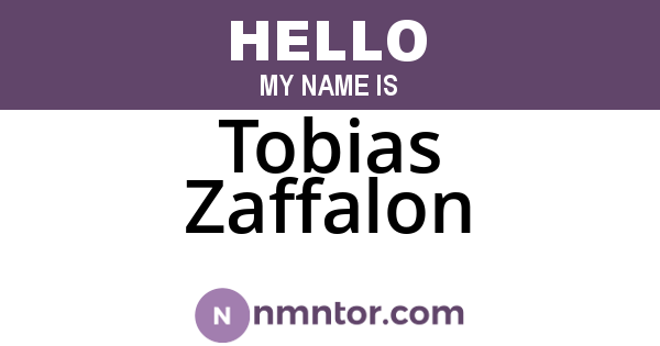 Tobias Zaffalon