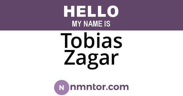 Tobias Zagar