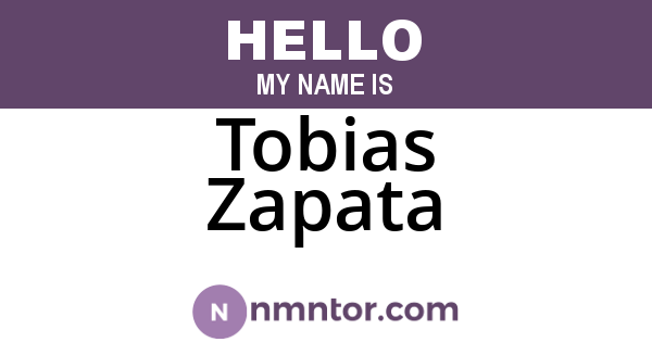 Tobias Zapata