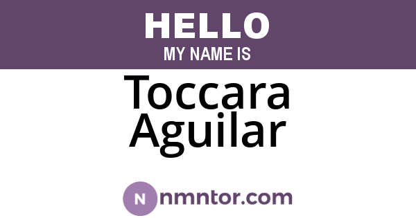 Toccara Aguilar