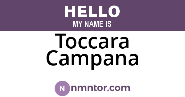 Toccara Campana