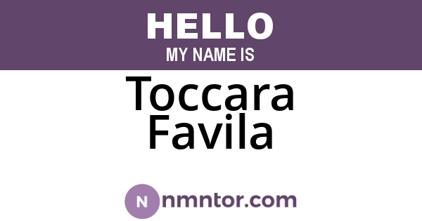 Toccara Favila