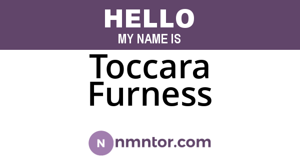 Toccara Furness
