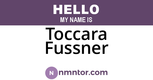 Toccara Fussner