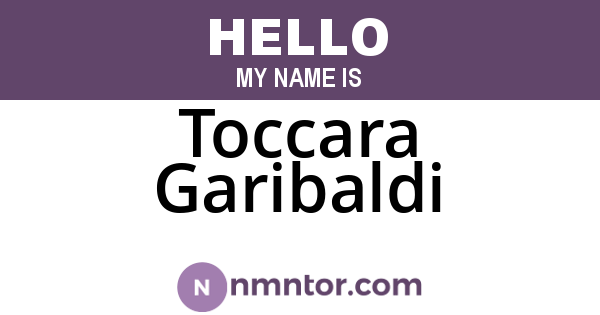 Toccara Garibaldi