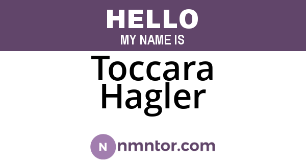 Toccara Hagler