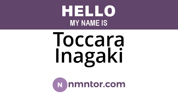 Toccara Inagaki