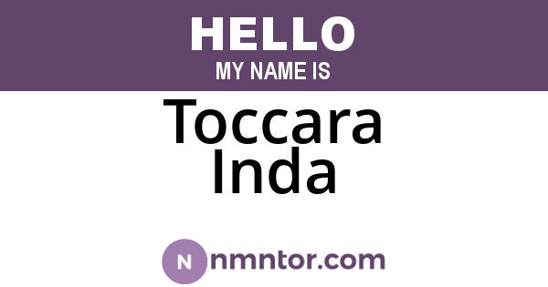 Toccara Inda