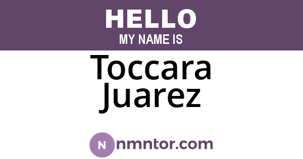 Toccara Juarez