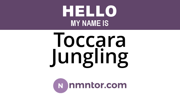 Toccara Jungling