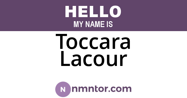 Toccara Lacour