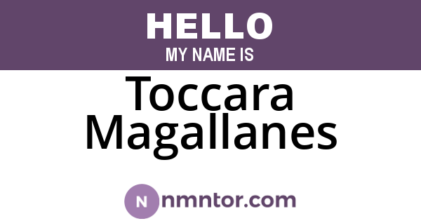 Toccara Magallanes