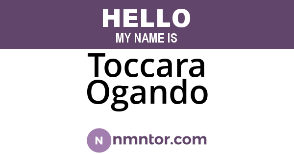 Toccara Ogando