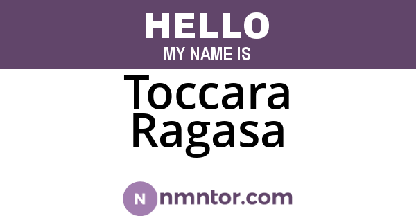 Toccara Ragasa
