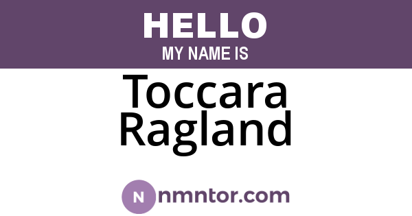 Toccara Ragland