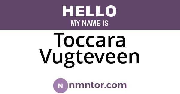 Toccara Vugteveen