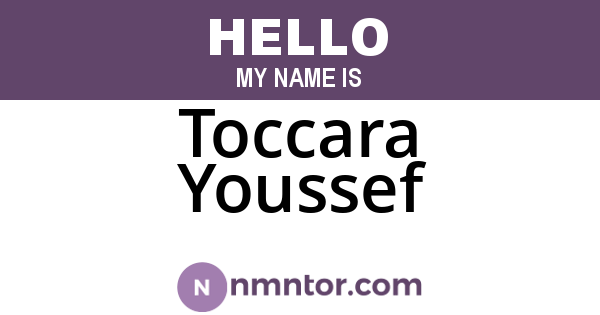 Toccara Youssef