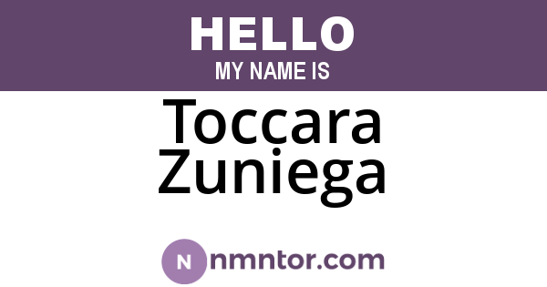 Toccara Zuniega