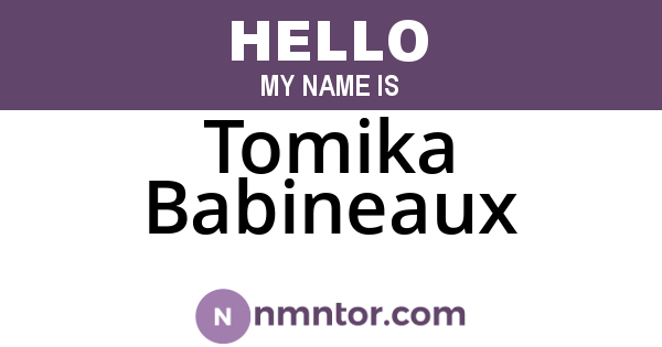Tomika Babineaux
