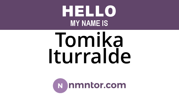 Tomika Iturralde