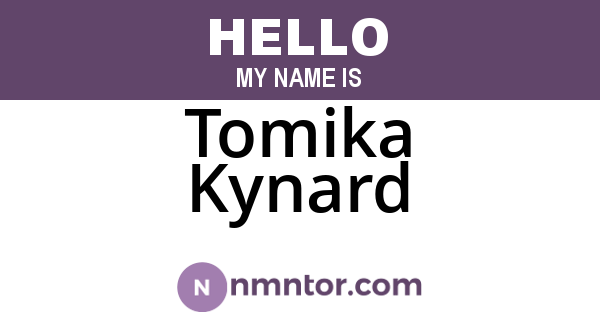 Tomika Kynard