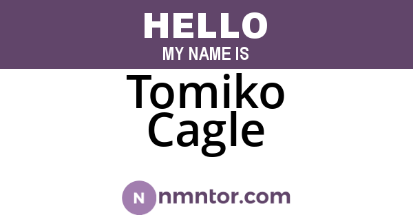 Tomiko Cagle
