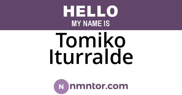 Tomiko Iturralde