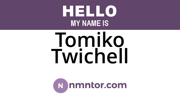 Tomiko Twichell