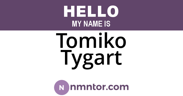Tomiko Tygart