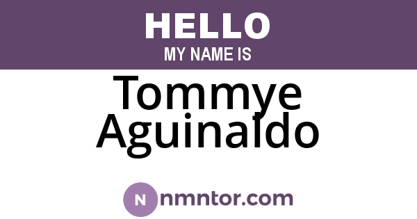Tommye Aguinaldo
