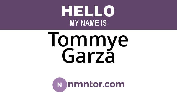 Tommye Garza