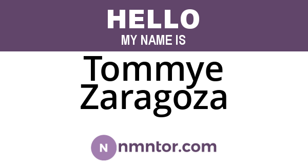 Tommye Zaragoza