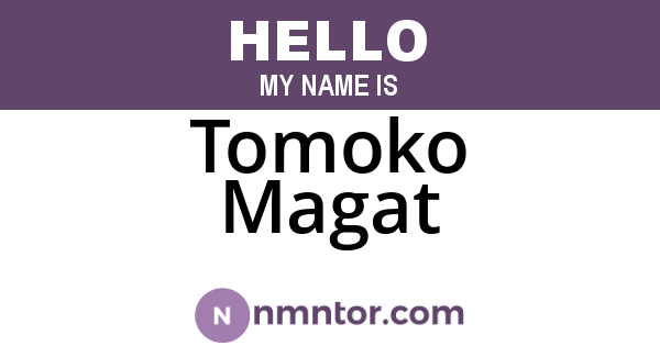 Tomoko Magat