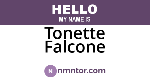 Tonette Falcone