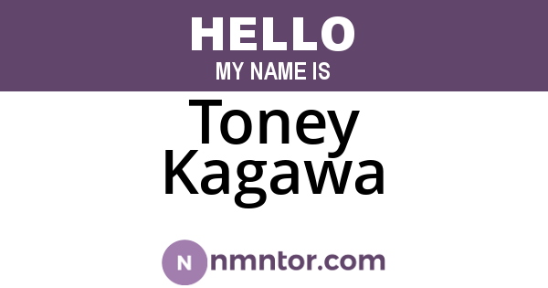 Toney Kagawa