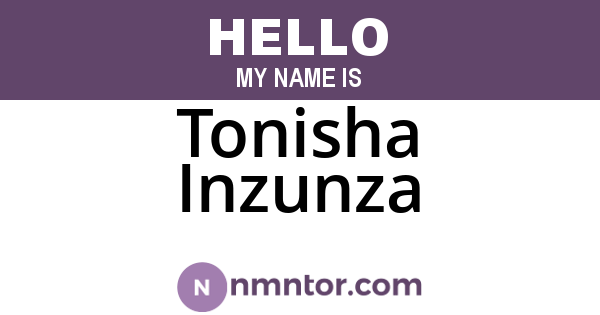 Tonisha Inzunza