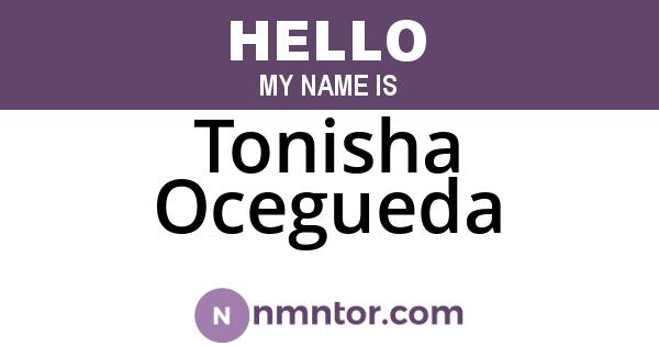 Tonisha Ocegueda