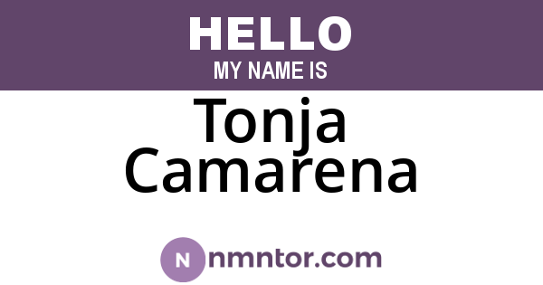Tonja Camarena