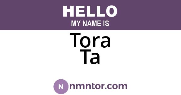 Tora Ta